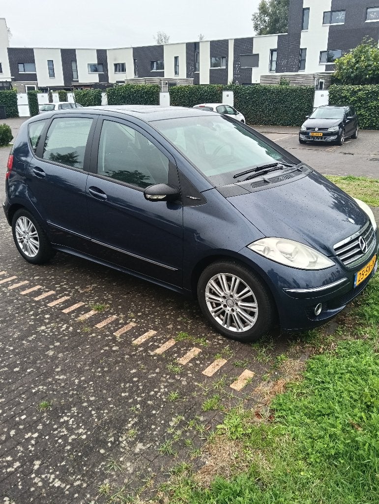 Mercedes-Benz A-Klasse 1.7 A170 5DRS 2006 Blauw, Auto's, 15 km/l, Zwart, 4 cilinders, Leder en Stof