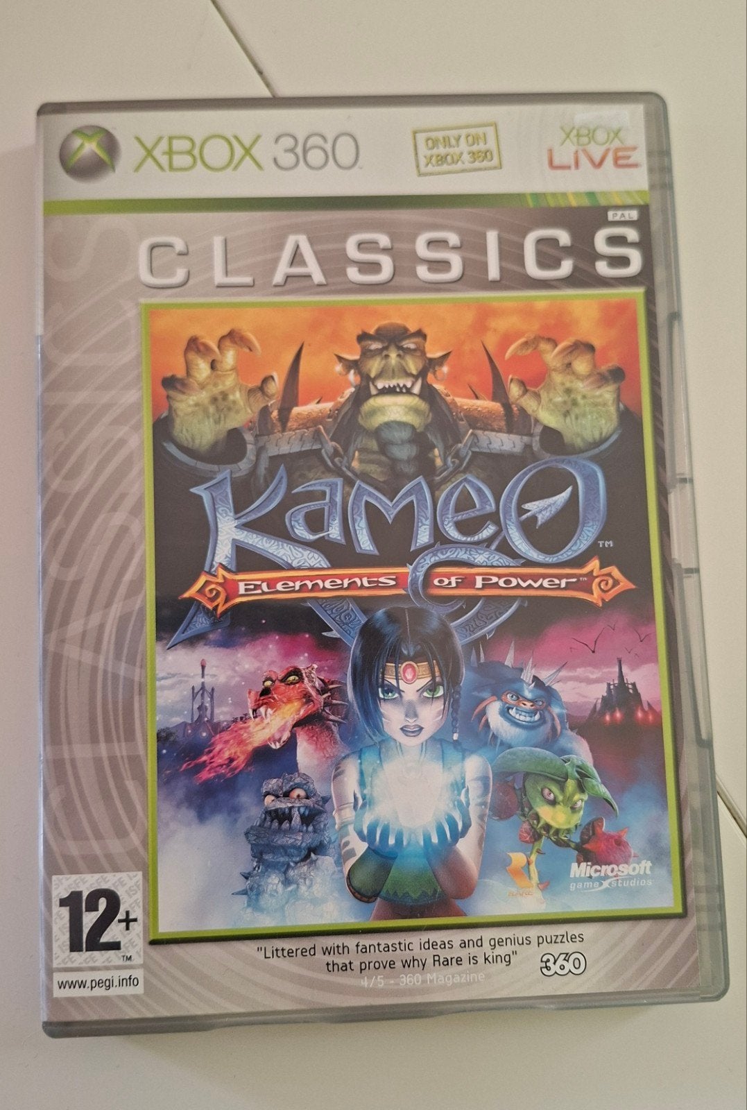 Kameo: Elements of Power - Xbox 360 Classics, 1 speler, Ophalen of Verzenden, Zo goed als nieuw, Vanaf 12 jaar