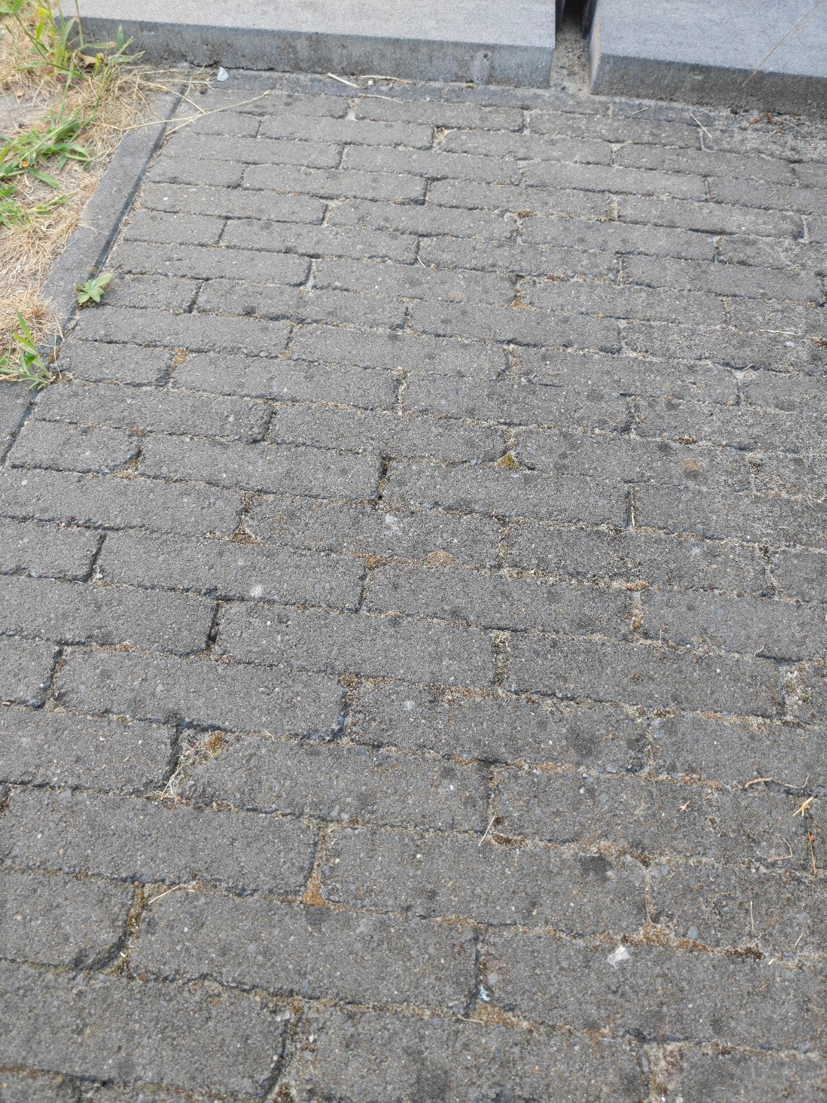 Getrommelde waaltjes, antraciet 20x4,8cm. Circa 2,88 m2, Tuin en Terras, Tegels en Klinkers, Ophalen, Gebruikt, Overige typen