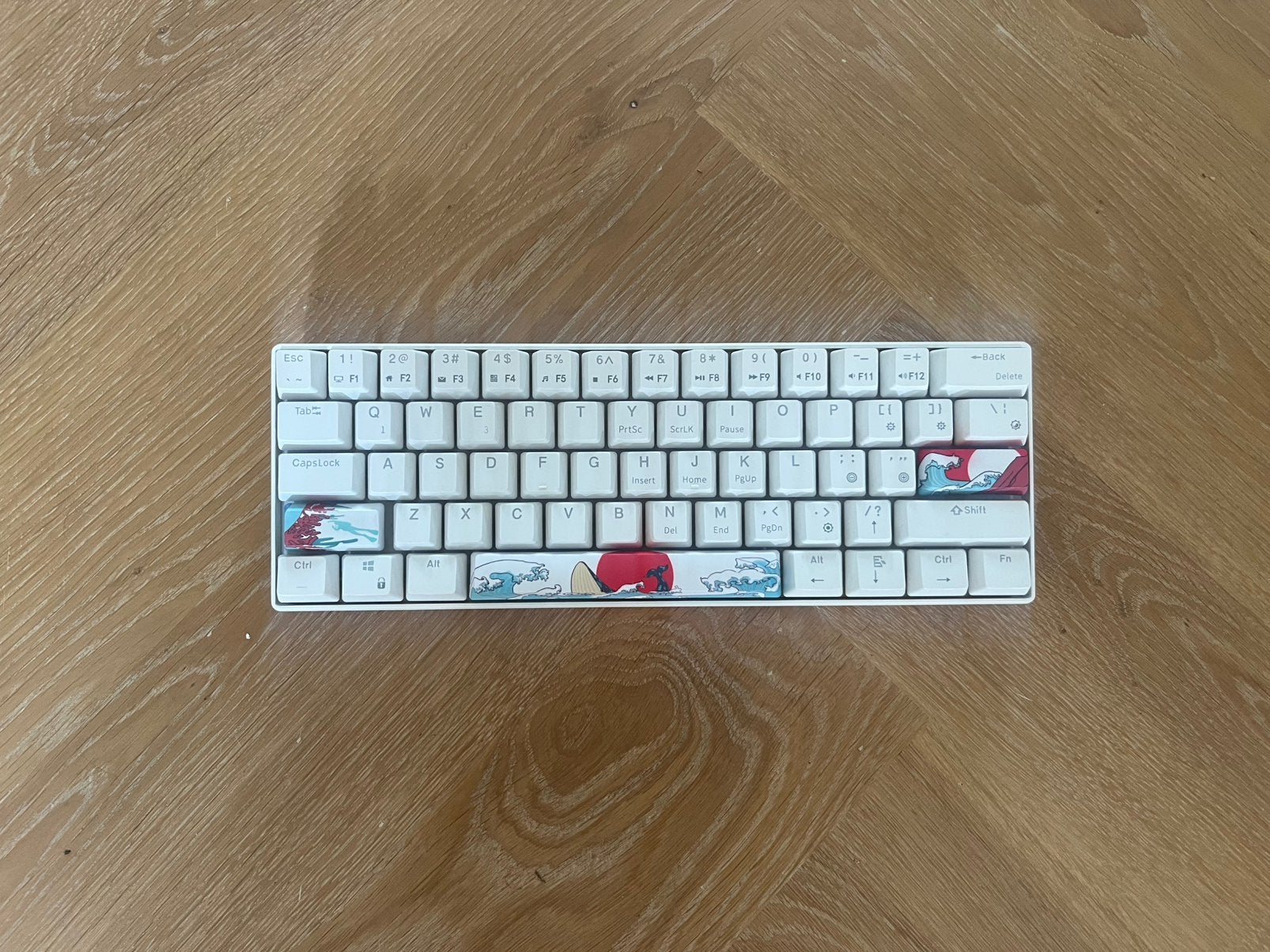 Royal Kludge RK61 60% mechanisch toetsenbord, Gebruikt, Gaming toetsenbord, Ophalen of Verzenden, Draadloos