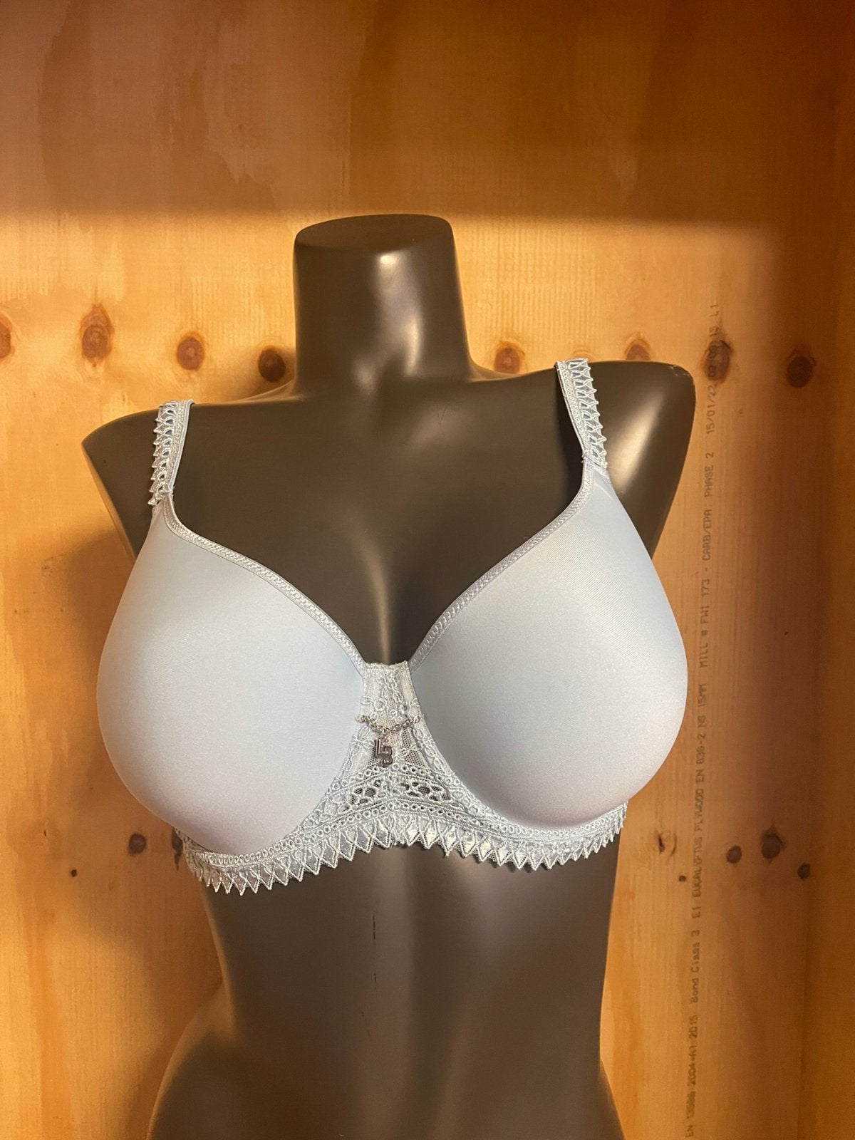 Louisa bracq t shirt bh maat 80e model paco ice blue, Verzenden, Blauw, BH
