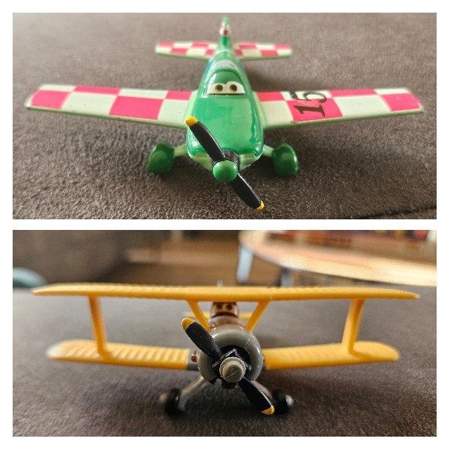 Disney Pixar Planes Vliegtuigjes - Dusty en El Chupacabra, Ophalen of Verzenden, Gebruikt