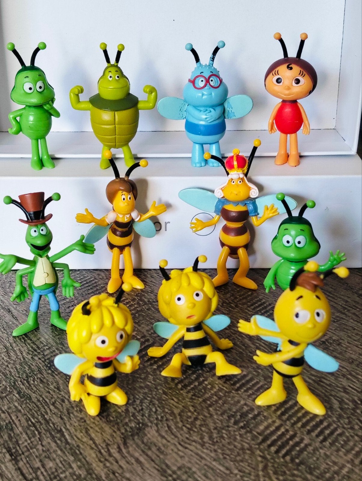 Maya de Bij figuren set - 11 stuks, Ophalen of Verzenden, Zo goed als nieuw