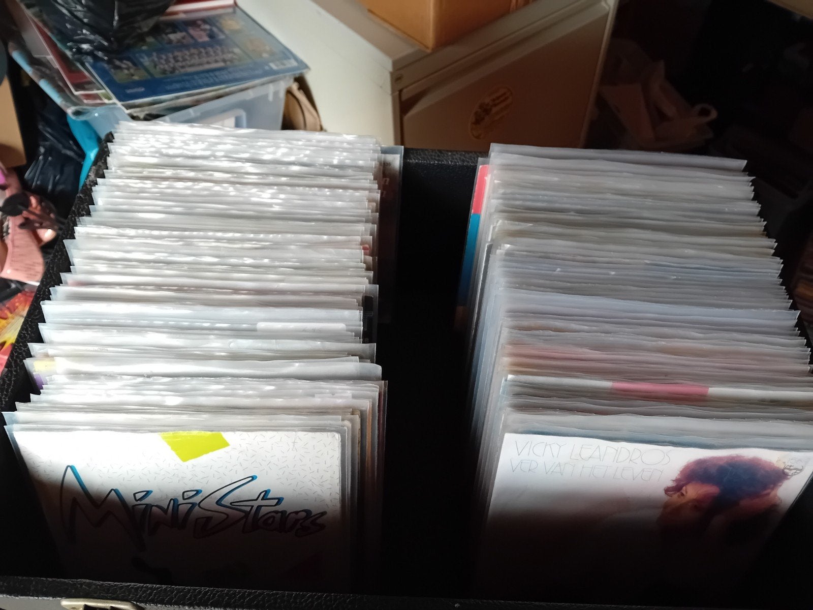 200 Piraten singles met plastic beschermhoesjes, Cd's en Dvd's, Vinyl Singles, Gebruikt, 7 inch, Ophalen of Verzenden, Beschermende buitenhoes