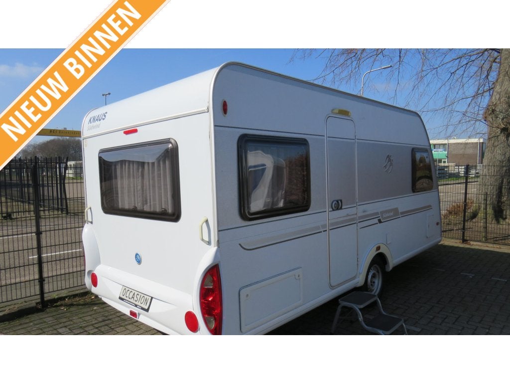 KNAUS SUDWIND 450FU BJ 2010 LUIFEL NU €10500, Niet ingevuld, Rondzit, Schokbreker, Bedrijf