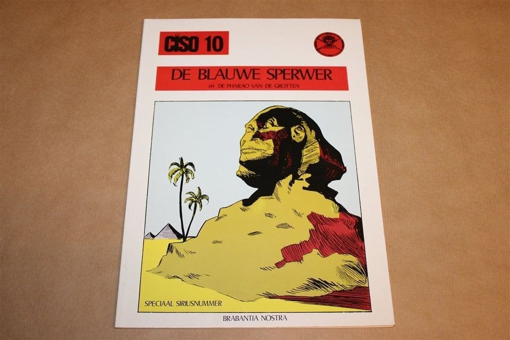 De Pharao van de Grotten en De Blauwe Sperwer — Sirius 1972, Boeken, Eén stripboek, Ophalen of Verzenden, Gelezen