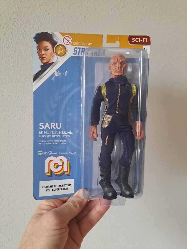 Sci-Fi Star trek discovery Saru 8 inch (20cm) action figure, Ophalen of Verzenden, Nieuw, Tv, Actiefiguur of Pop