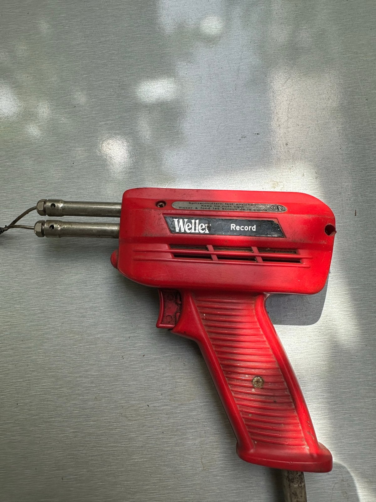 Weller Record Soldeerbout Type 8100CA - Vintage, Ophalen of Verzenden, Gebruikt, Overige typen, Overige merken