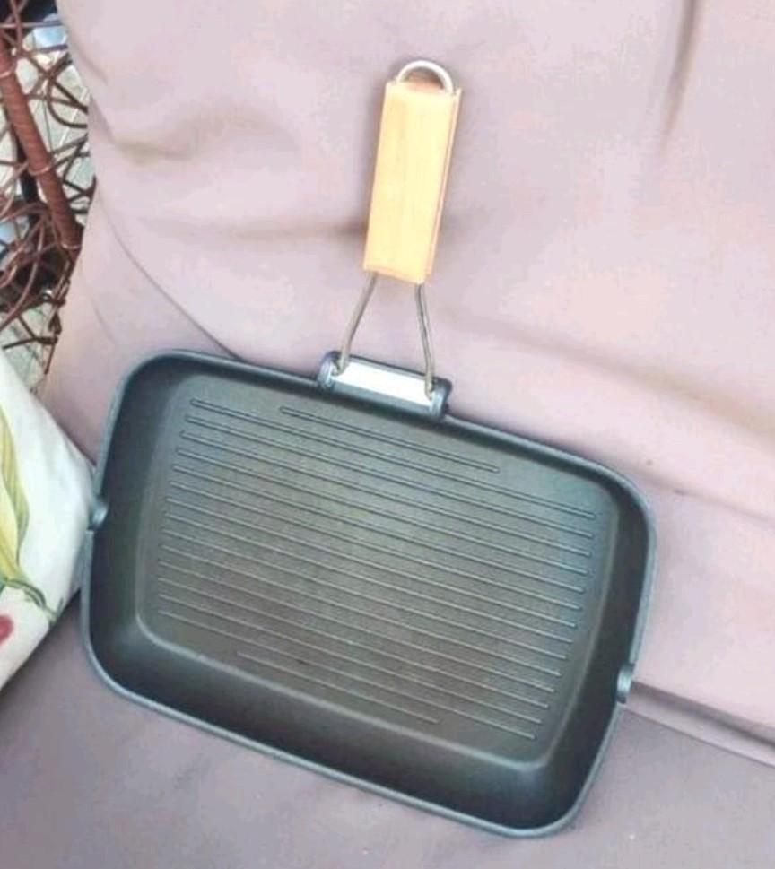 Ikea Grillpan In goede staat, Ophalen of Verzenden, Zo goed als nieuw, Overige materialen