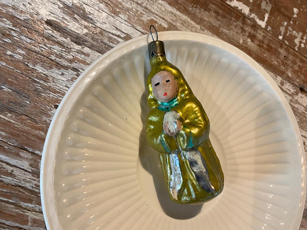 OUDE KERSTBAL ENGEL, Diversen, Kerst, Ophalen of Verzenden, Gebruikt