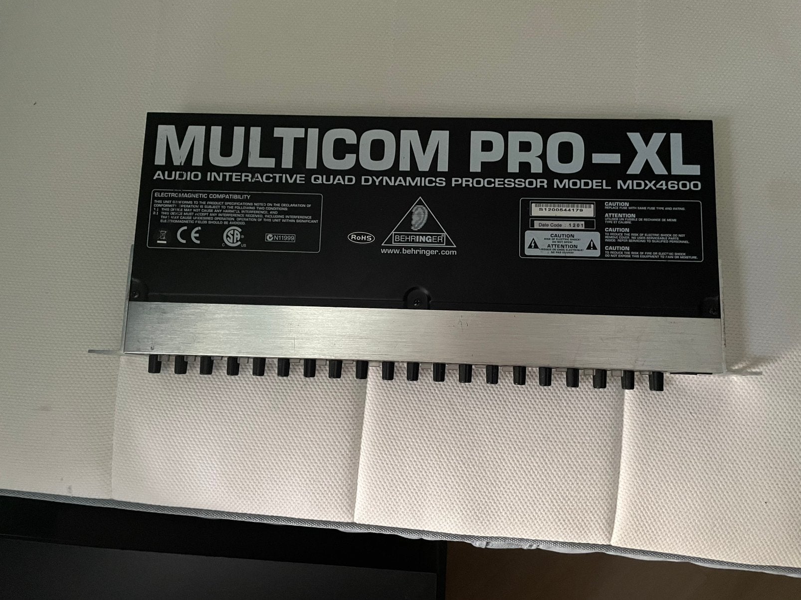 Behringer Multicom Pro-XL MDX4600 (Inclusief Voedingskabel), Ophalen of Verzenden, Zo goed als nieuw, Audio