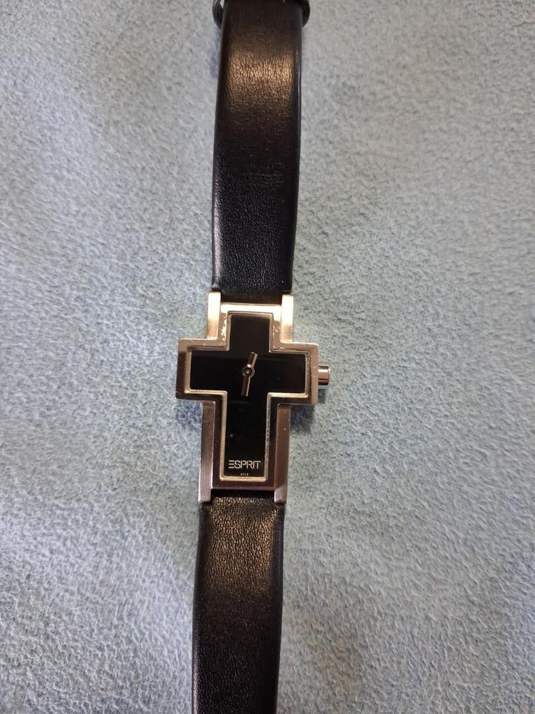 Vintage Esprit cross watch horloge dames, Ophalen of Verzenden