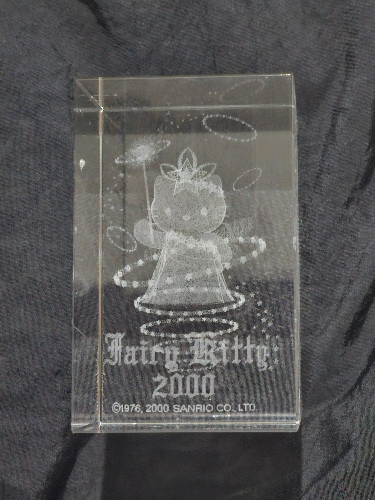 Fairy Kitty 2000 Hello Kitty Kristalblokje - Zeldzaam, Ophalen of Verzenden