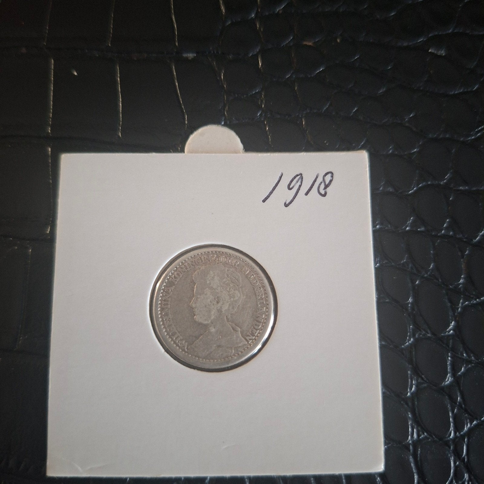 Zilveren 25Cent 1918, Postzegels en Munten, Munten | Nederland, Ophalen of Verzenden
