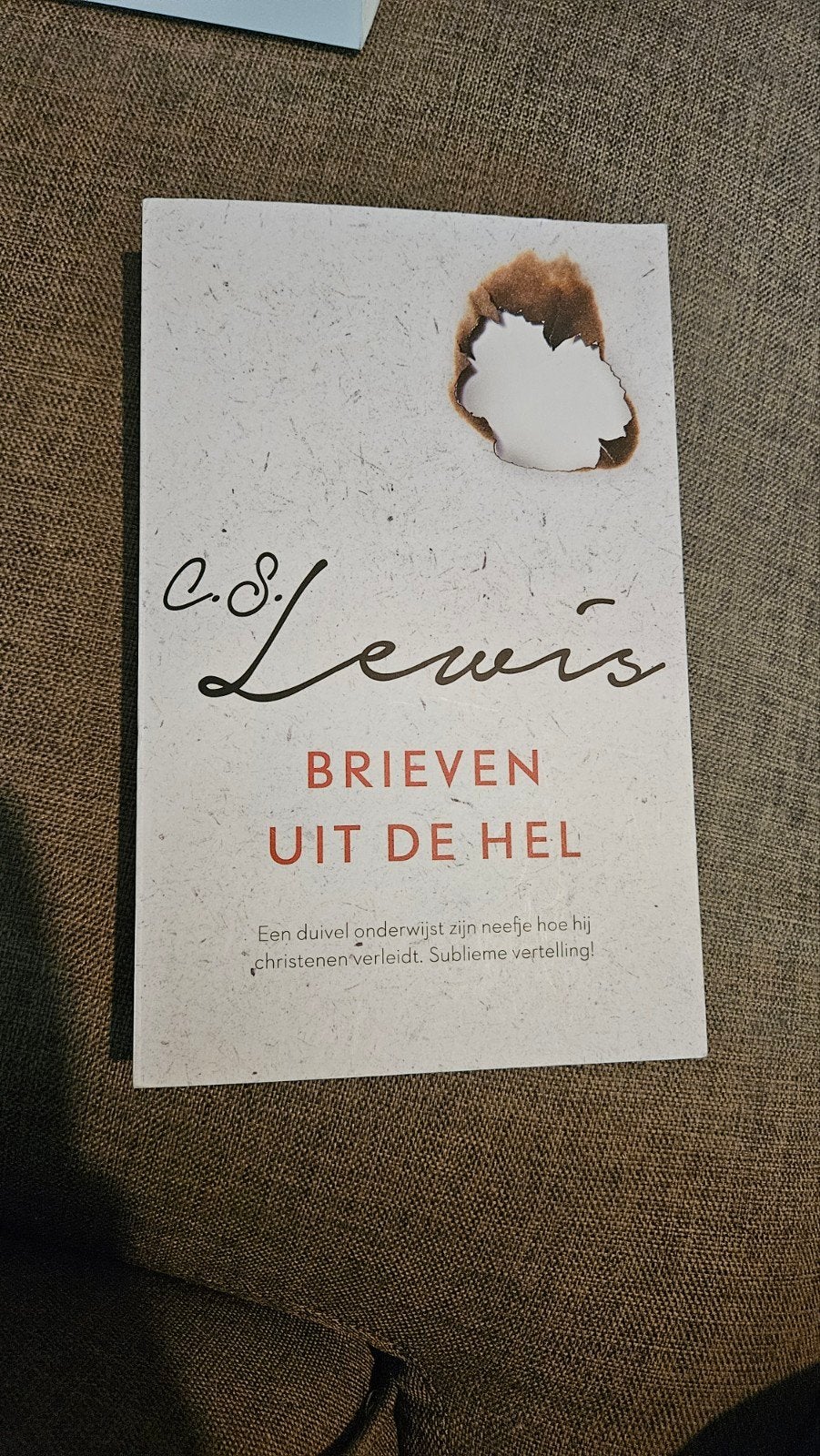 C.S. Lewis - Brieven uit de hel, Ophalen of Verzenden, Zo goed als nieuw, C.S. Lewis