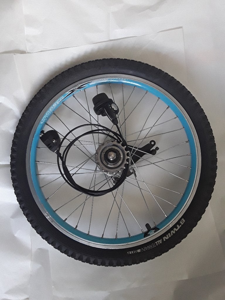 20 inch wiel met Nexus 3 versnelling + schakelaar, Ophalen, Zo goed als nieuw, Kinderfiets, Wiel