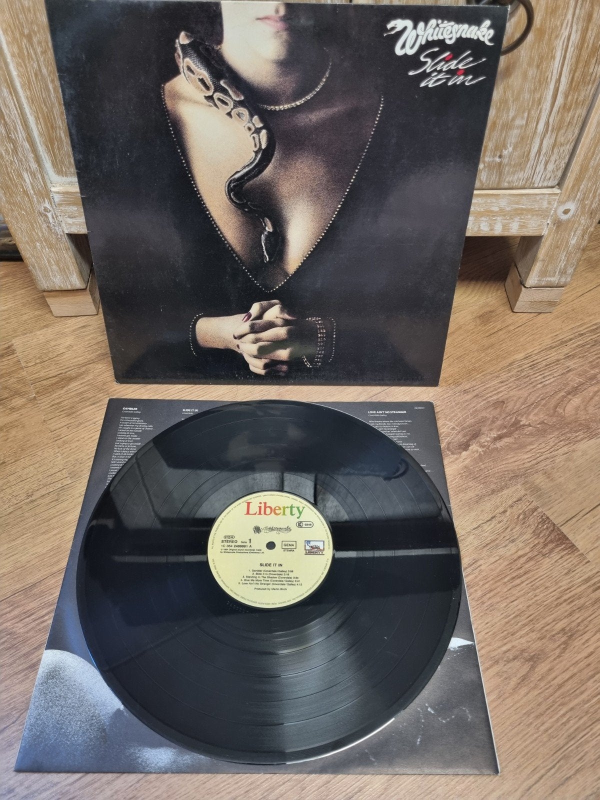 Lp Whitesnake – Slide It In, Ophalen of Verzenden, Gebruikt