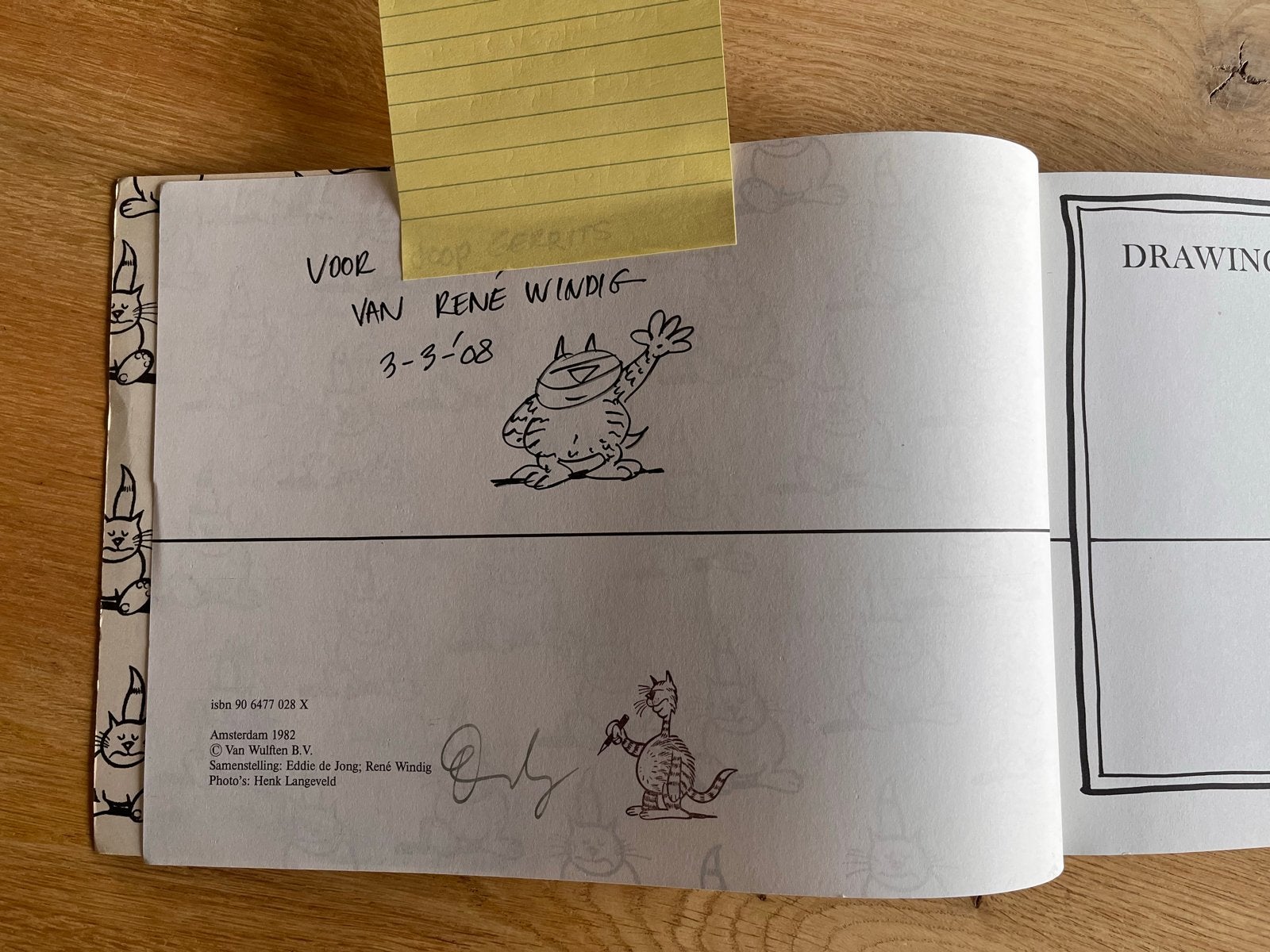 René Windig Drawings - Gesigneerd exemplaar, Ophalen of Verzenden, Zo goed als nieuw, Overige onderwerpen