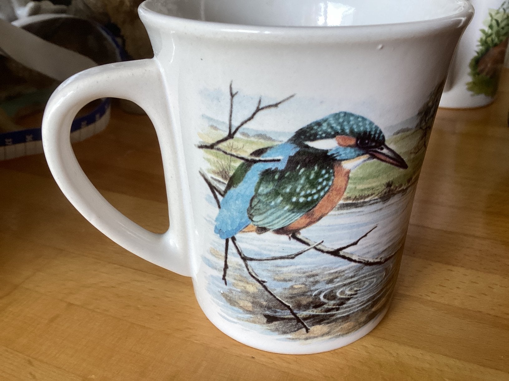 Ijsvogel … Bevers, Antiek en Kunst, Antiek | Servies los, Ophalen of Verzenden
