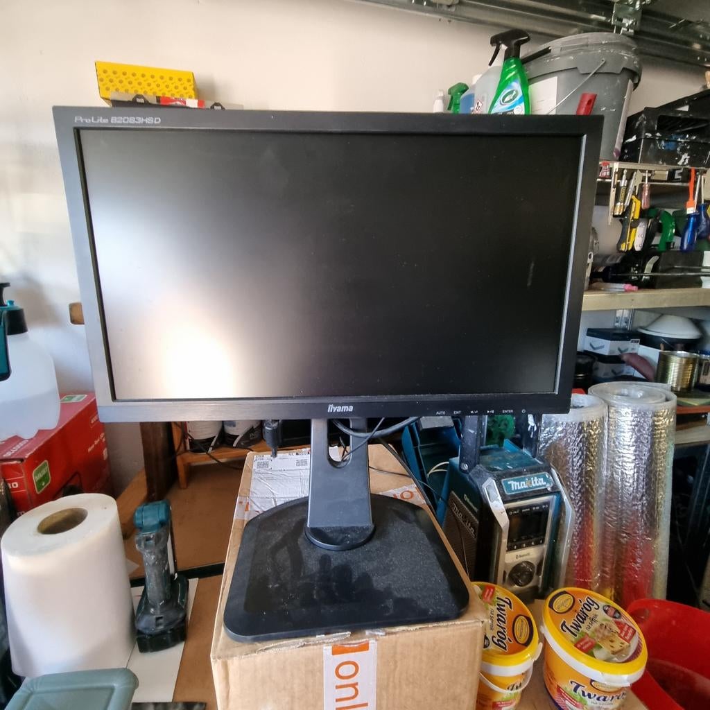 IIYAMA ProLite 20" Monitor ZGAN, Computers en Software, Monitoren, Full HD, Ophalen of Verzenden, Zo goed als nieuw, 60 Hz of minder