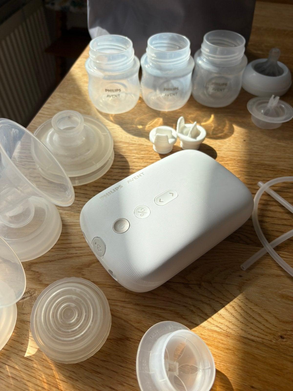 Philips avent borstkolf, paar keer gebruikt, Kinderen en Baby's, Babyvoeding en Toebehoren, Ophalen of Verzenden, Zo goed als nieuw