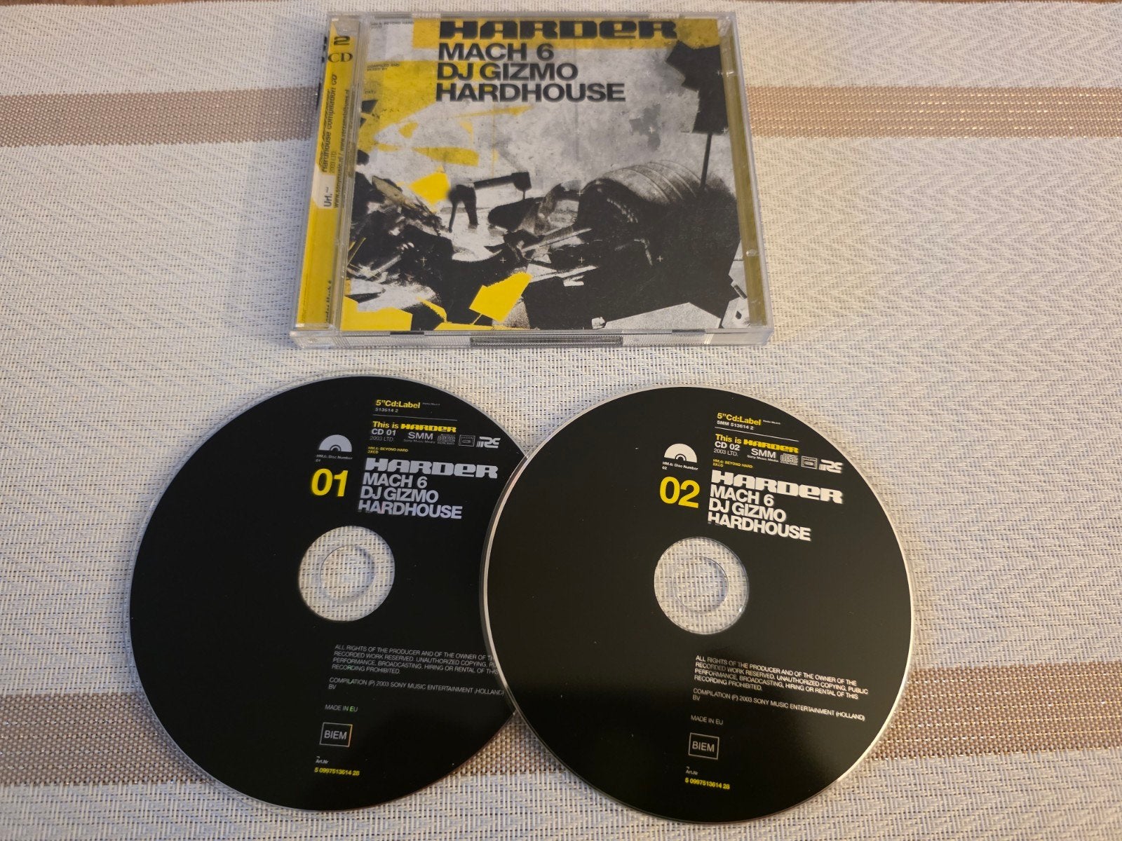 Harder Mach 6 - Mixed by DJ Gizmo (Hardhouse) 2CD, Cd's en Dvd's, Gebruikt, Hardcore, Ophalen of Verzenden, Verzamelalbum
