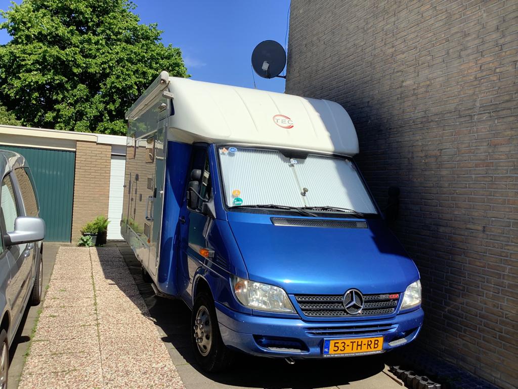 TEC camper Mercedes sprinter 2006, Luifel, Standaard zit, T.E.C., Kluisje