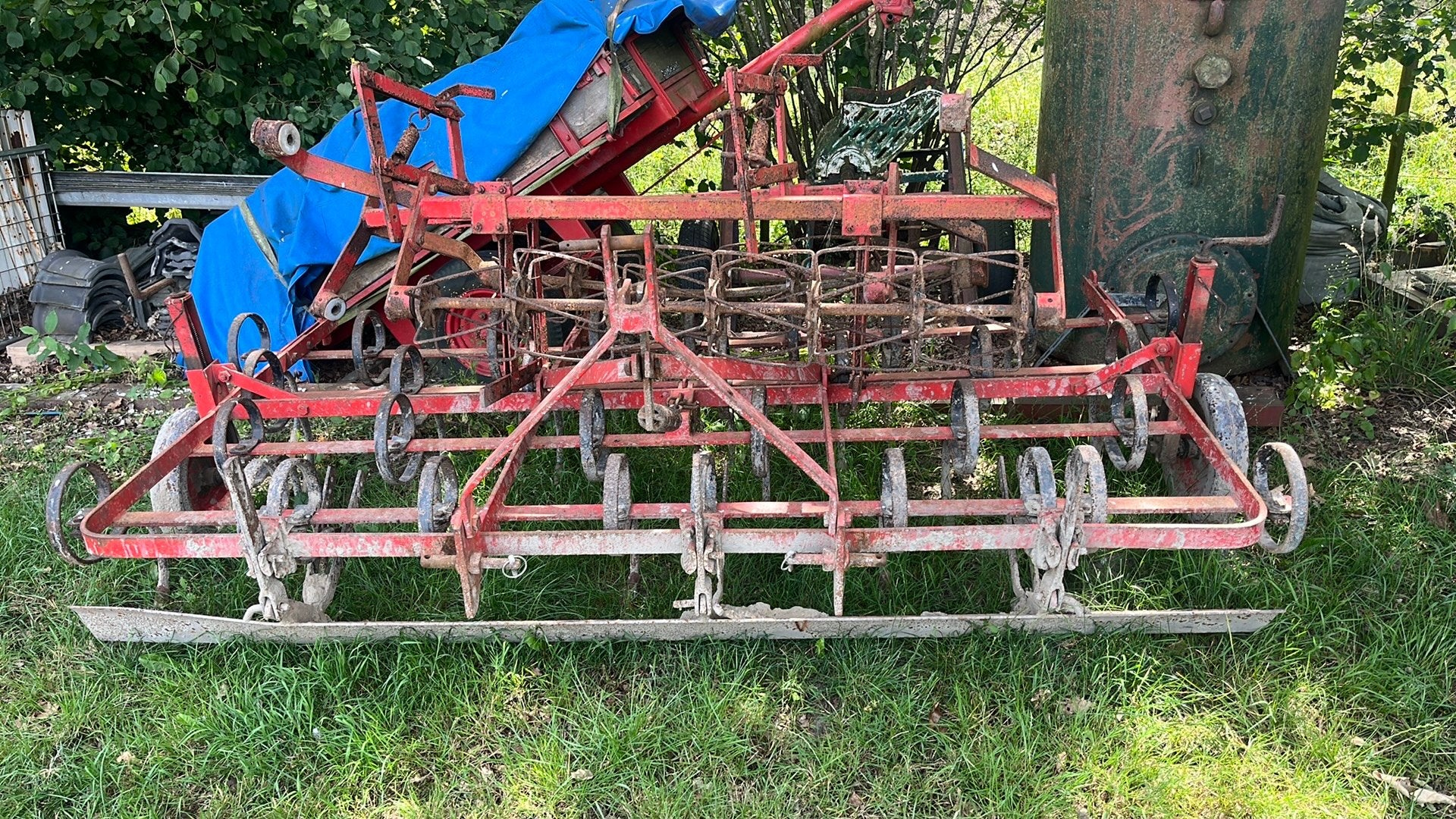 Triltand cultivator kongskilde 3 mtr, Ophalen, Zo goed als nieuw