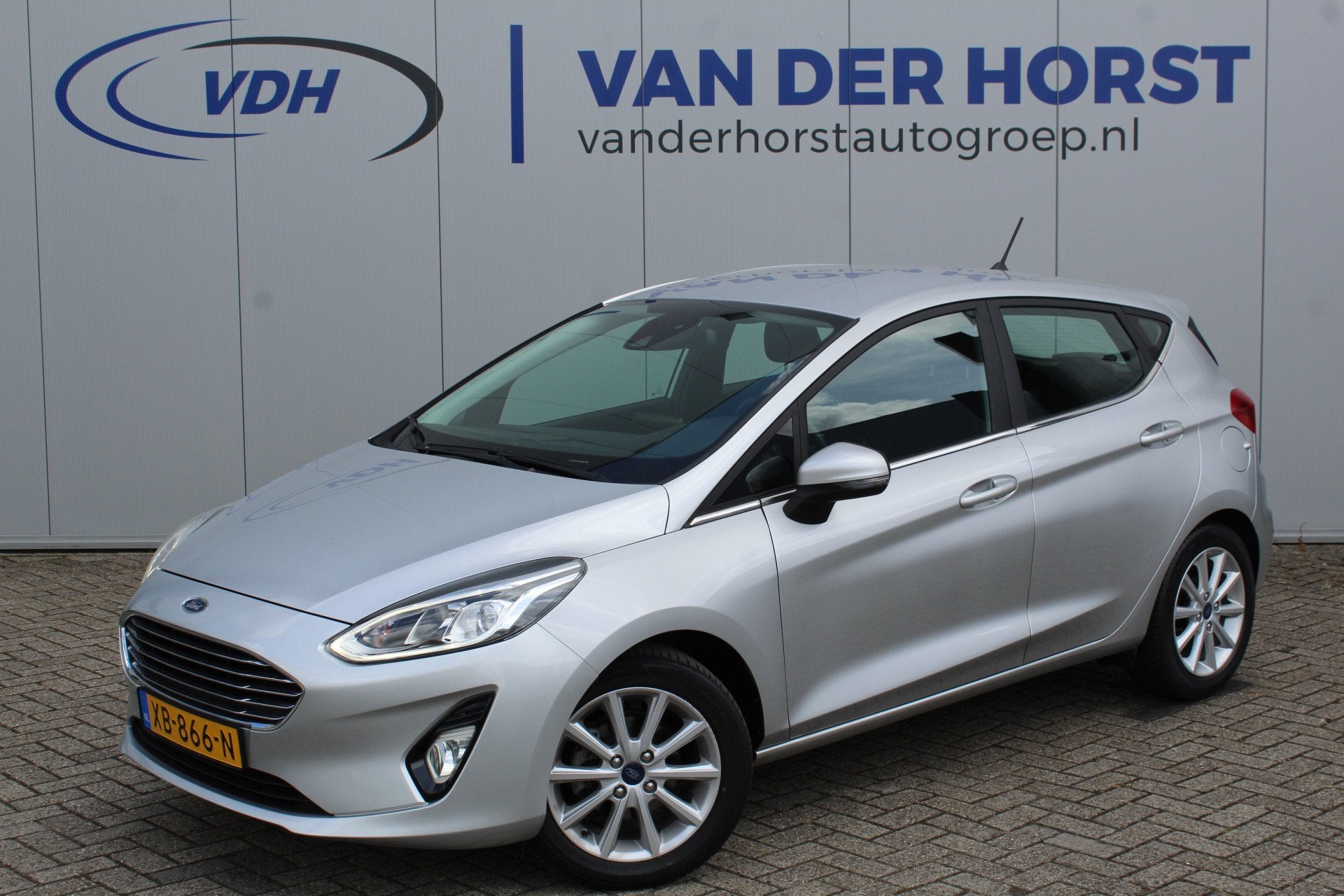 Ford Fiesta 1.0-100pk EcoBoost Titanium 5drs. Uiterst nette,, Auto's, Voorwielaandrijving, 12 maanden, 580 kg, 23 km/l