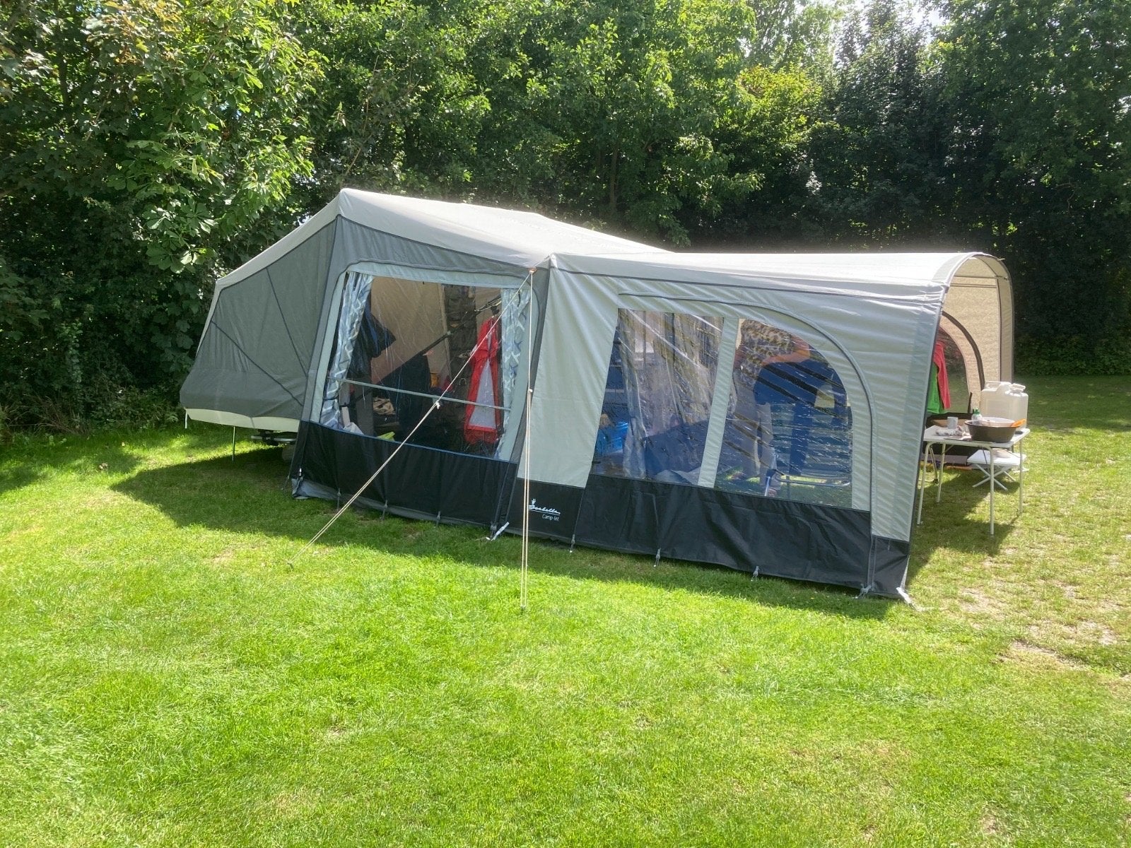 Isabella Camp-Let Dream Vouwwagen uit 2019 - Compleet!, Ophalen, Tot en met 4, Aanwezig, Camp-Let