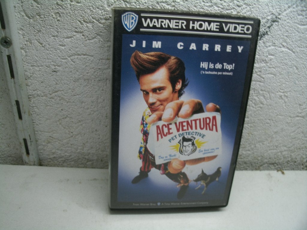vhs 167b ace ventura, Alle leeftijden, Ophalen of Verzenden, Zo goed als nieuw, Actie en Avontuur