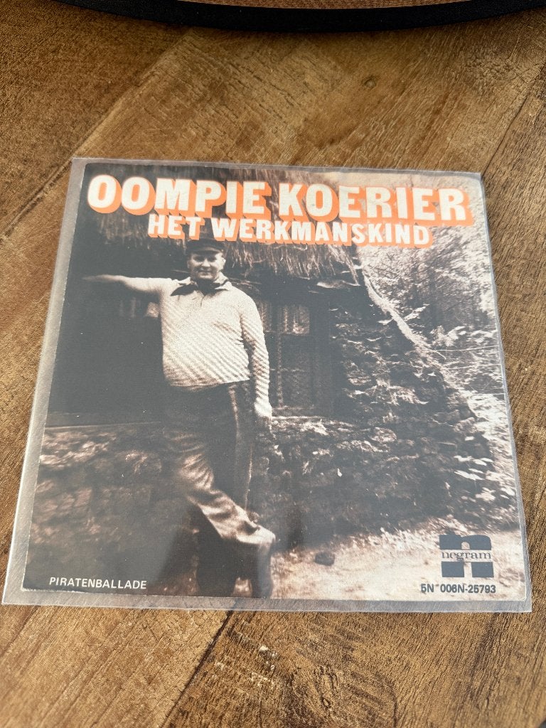 Oompie Koerier-Het Werkmanskind., 7 inch, Single, Ophalen of Verzenden, Zo goed als nieuw