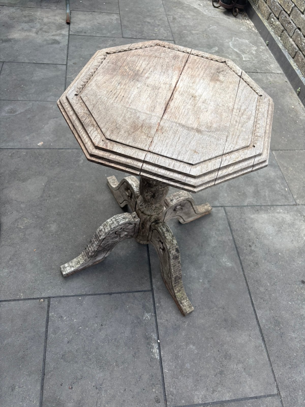 Leuke bijzettafel voor in de tuin, goede staat, Ophalen, Gebruikt