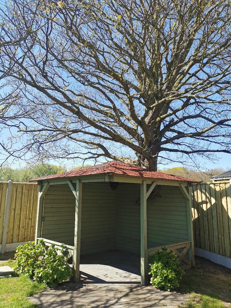 Tuinhuisje theehuisje 2,90m x 2,90m, Ophalen, Tuinhuis, 250 tot 500 cm, Zonder ramen