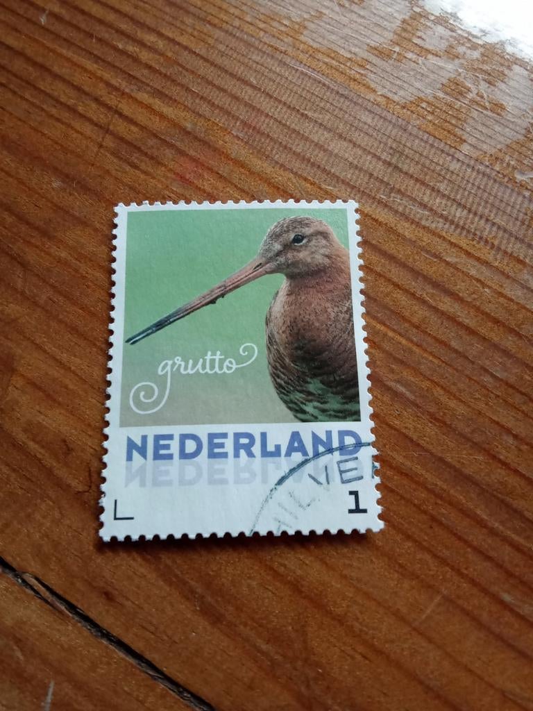 Grutto - gestempeld, Ophalen of Verzenden