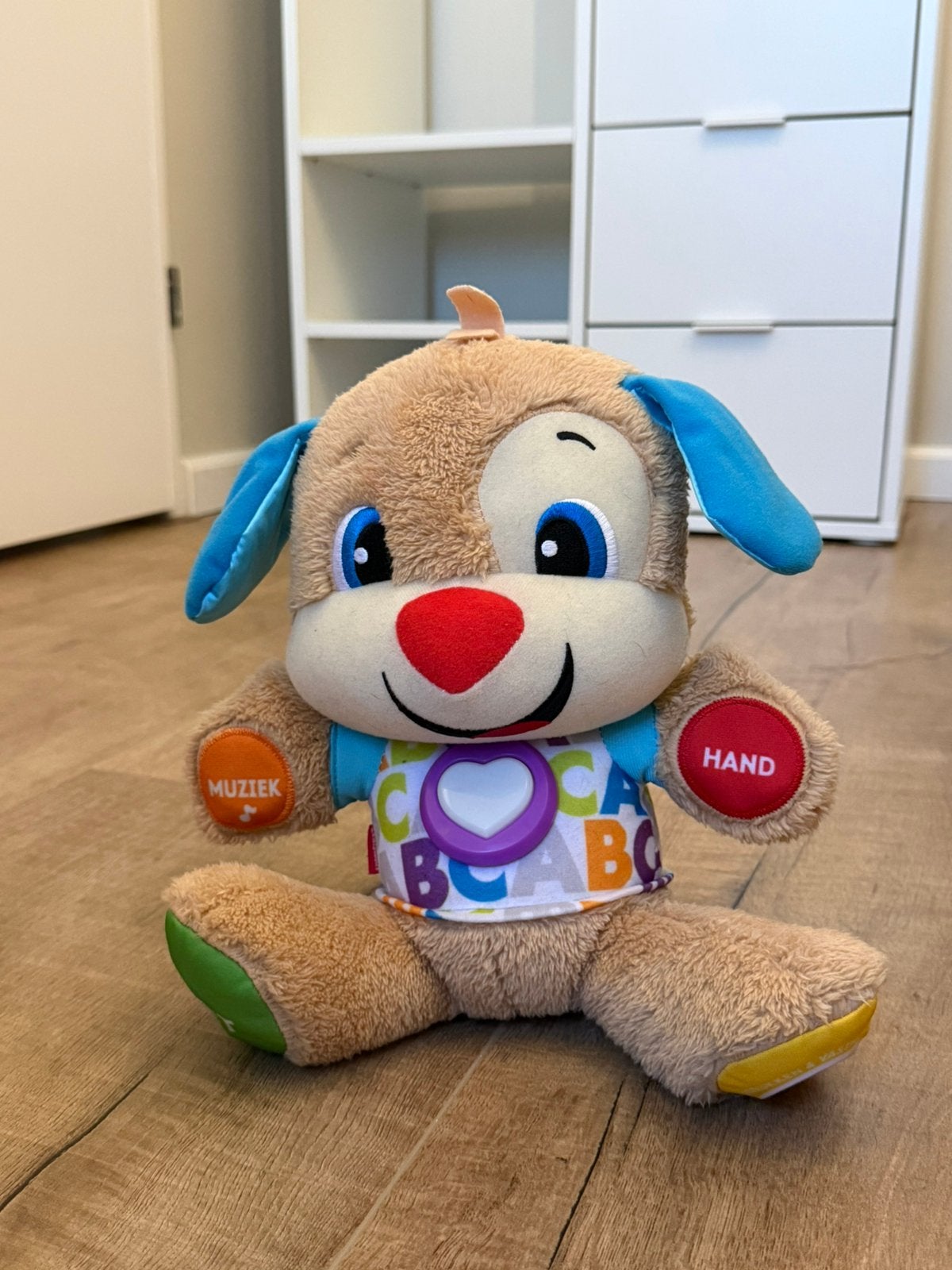 Leerplezier puppy fisher price, Ophalen, Zo goed als nieuw, 6 maanden tot 2 jaar
