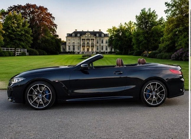 BMW 8-serie 840i xDrive M-Sport Individual / Air-collar / St, Auto's, Automaat, Dealer onderhouden, Gebruikt, Cabriolet