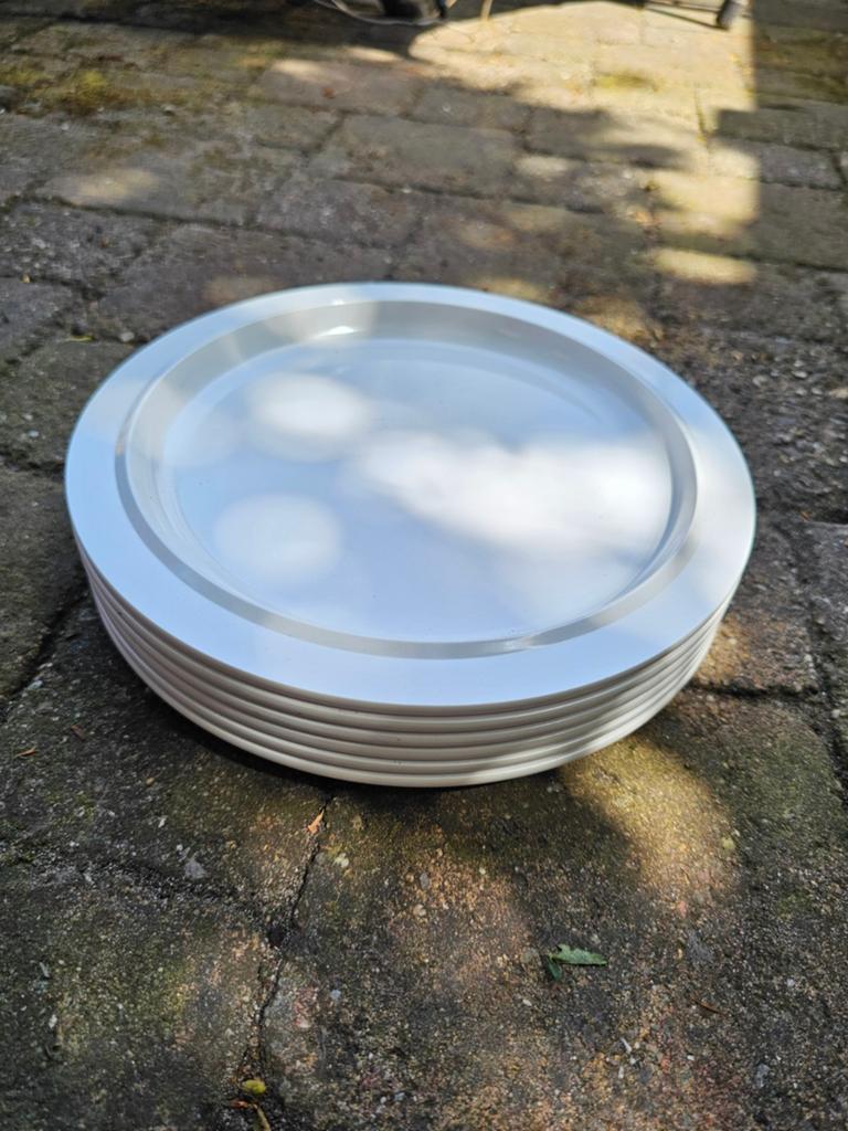 Set van 6 Mepal Rösti melamine ontbijtbordjes, Ophalen of Verzenden