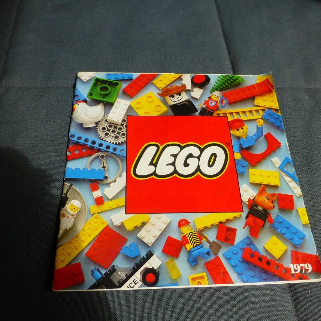 Lego folder uit 1979, Kinderen en Baby's, Speelgoed | Duplo en Lego, Lego, Overige typen, Ophalen of Verzenden, Zo goed als nieuw