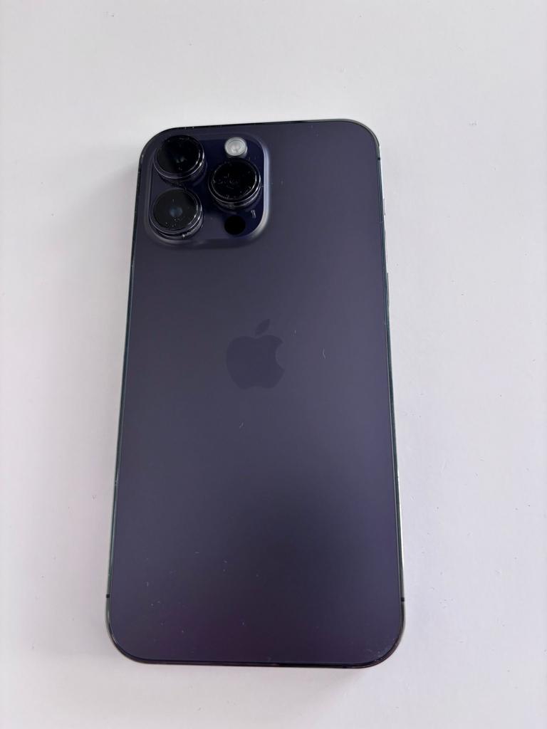 iPhone 14 Pro Max midnight purple 128GB in zeer goede staat, 128 GB, Paars, Ophalen of Verzenden, Zo goed als nieuw