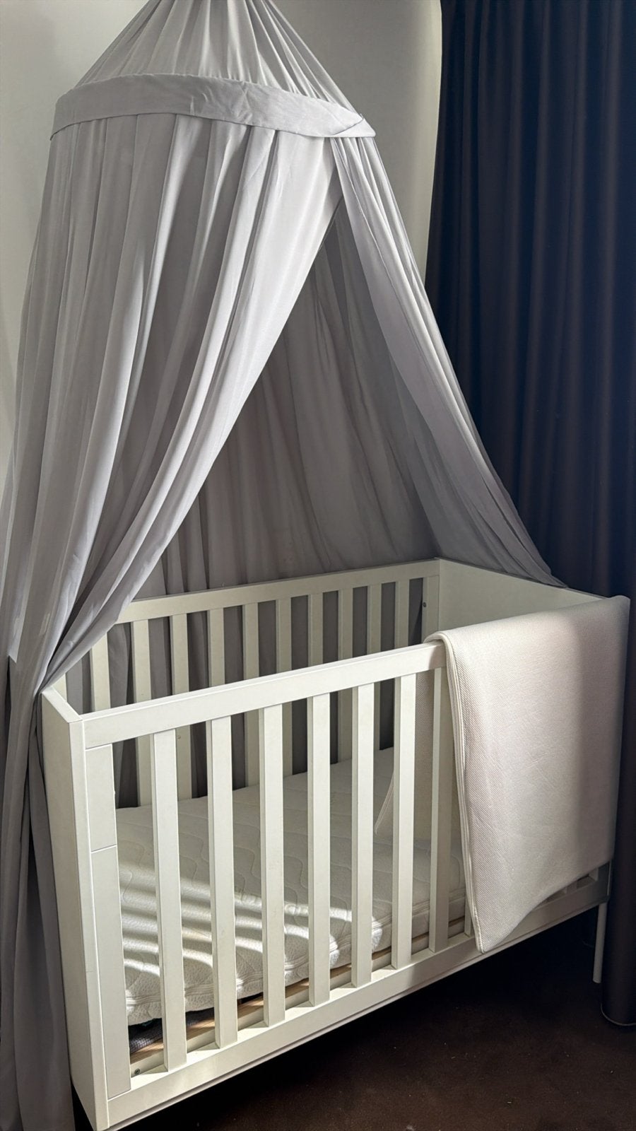 Kinderbed met TENCEL matras en gratis Bamboo, Gebruikt, 70 tot 85 cm, Matras, 140 tot 160 cm