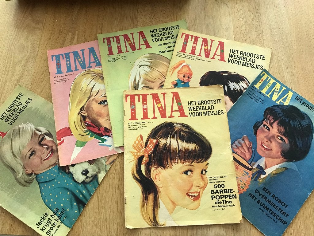 Oude Tina's 1967, 1968, 1969, Ophalen, Gelezen, Damesbladen