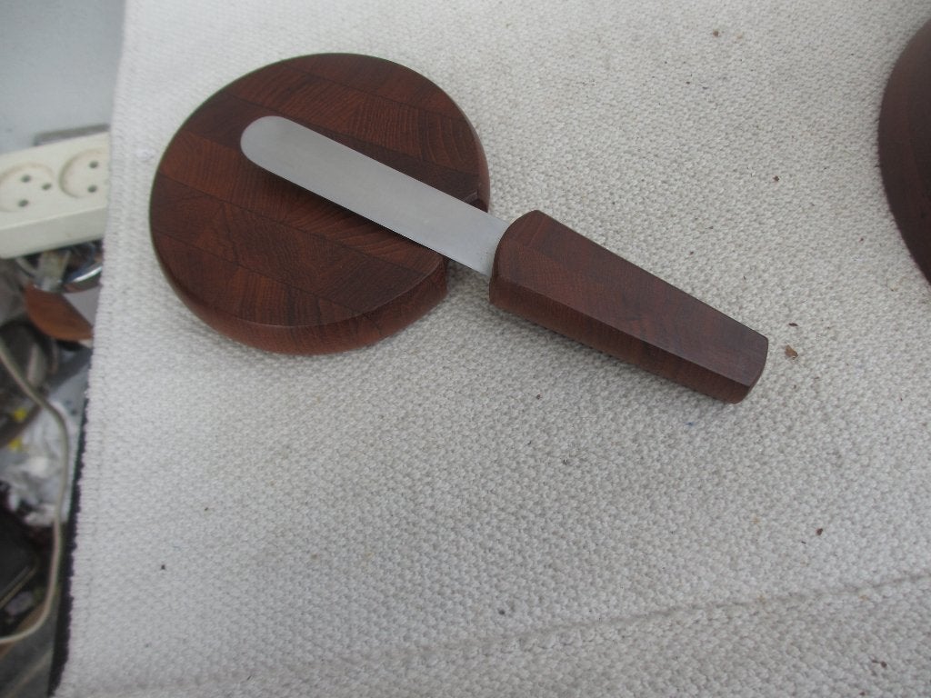 Diverse Vintage Jens Quistgaard /Digsmed teak hout, Antiek en Kunst, Hout, Gemerkt, Ophalen of Verzenden, 13 cm