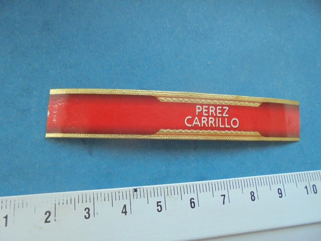 Sigarenband Perez Carrillo uit Dominican Rep., Ophalen of Verzenden, Zo goed als nieuw, Sigarenbandjes