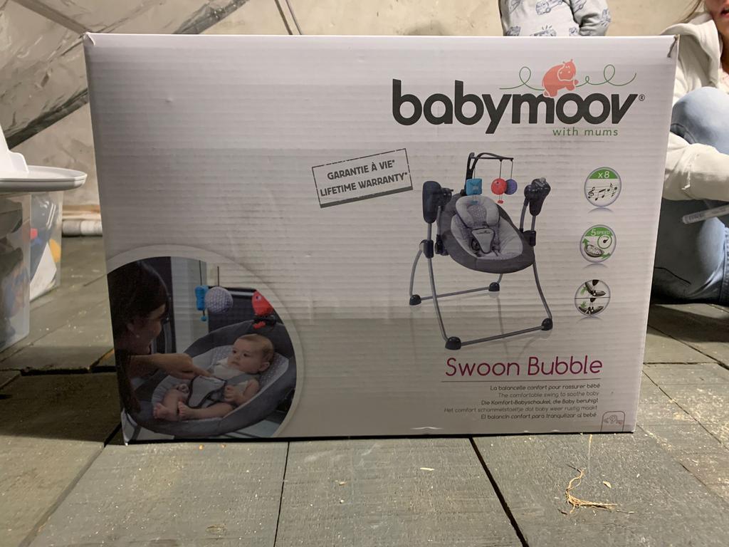 Elektrisch wipstoeltje babymoov, Kinderen en Baby's, Wipstoeltjes, Ophalen of Verzenden, Gebruikt