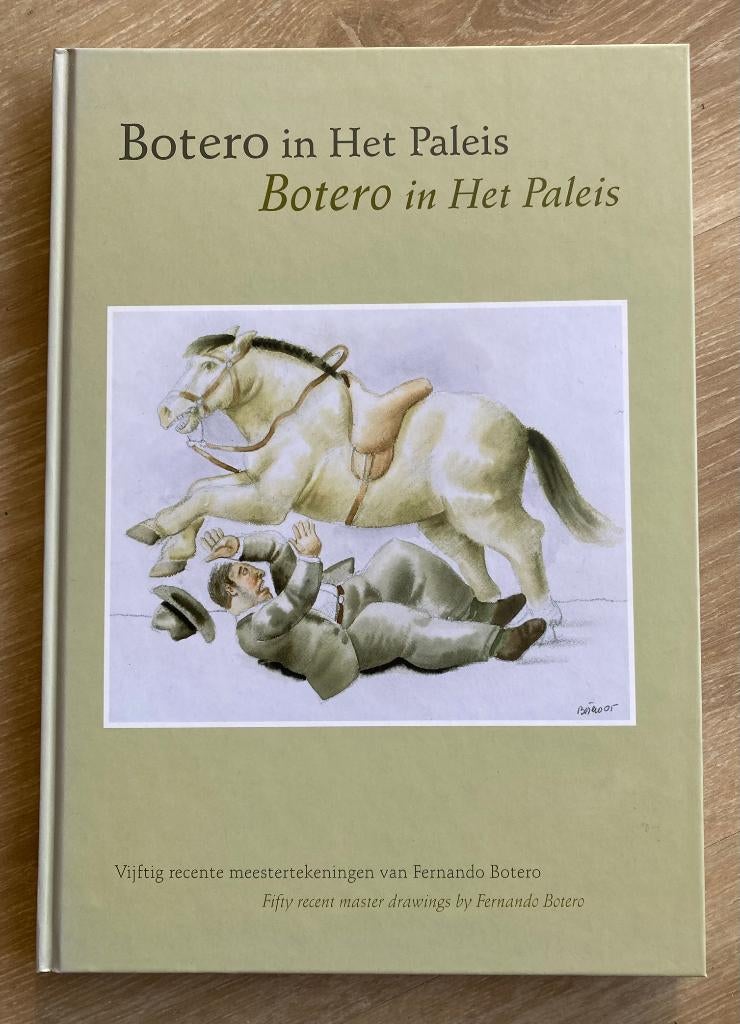 Botero in Het Paleis : vijftig recente meestertekeningen, Boeken, Verzenden, Zo goed als nieuw, Schilder- en Tekenkunst