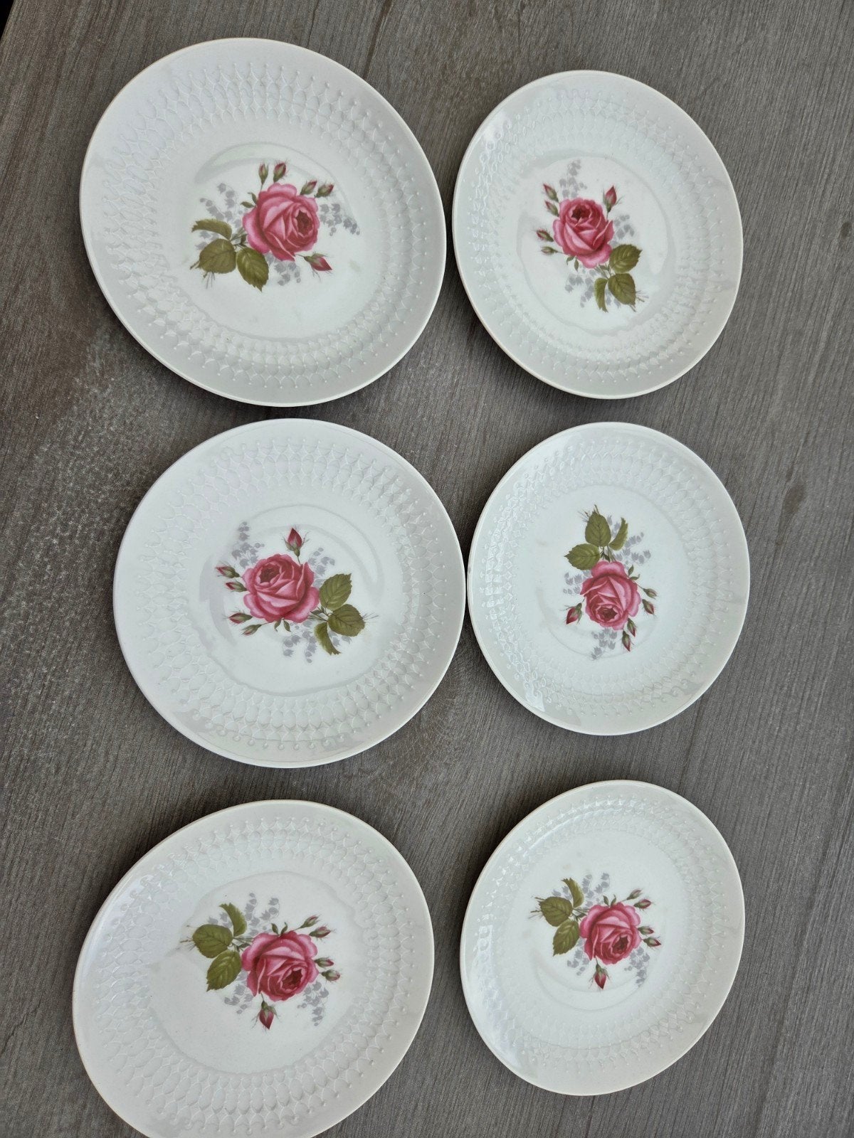 Winterling Marktleuthen Bavaria porseleinen borden set, Ophalen of Verzenden