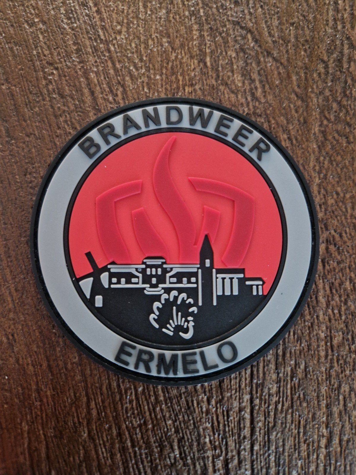 Patch Brandweer Ermelo Embleem, Ophalen, Zo goed als nieuw