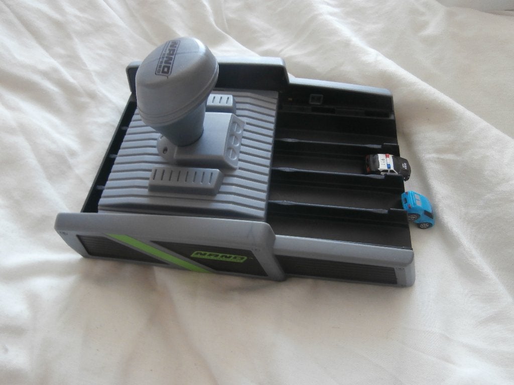 Auto wegschiet apparaat Nano speed car launcher speelgoed, Ophalen of Verzenden, Zo goed als nieuw