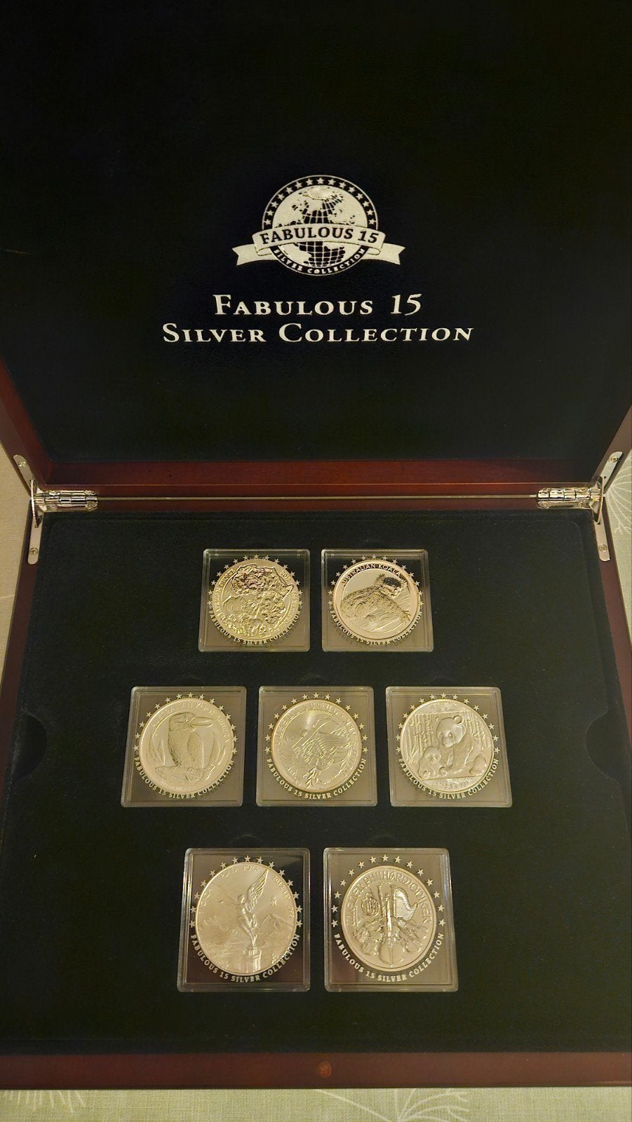 fabulous 15 set, Ophalen of Verzenden, Zilver